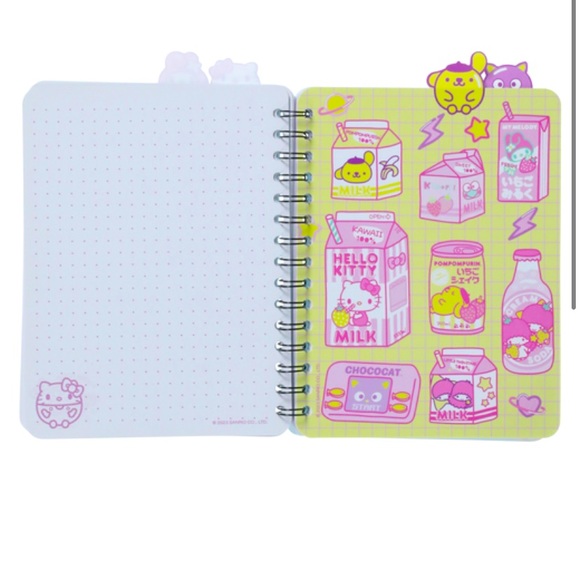Hello Kitty Kawaii Tab spiral journal - Picture 2 of 3